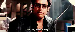 Jeff Goldblum Life Finds a Way