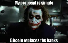 Joker Bitcoin replaces the banks