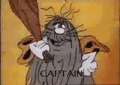 Captain Caveman screaming