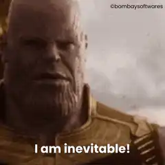 Thanos I am inevitable