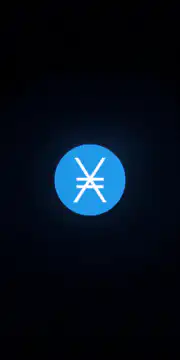 XRP logo with blue energy burst