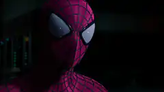 Spider-Man in red and black suit