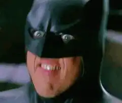 Batman Grinning