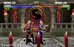 Kano wins Mortal Kombat match