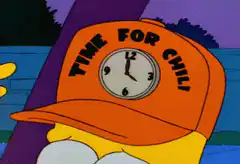 Time for Chili Homer Simpson