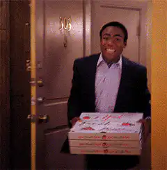 Donald Glover pizza delivery shock