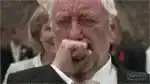 Bernie Sanders crying