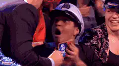 Kid in sailor hat shocked face