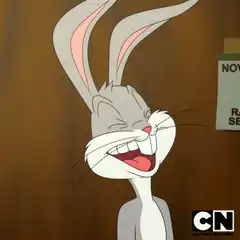 Bugs Bunny laughing