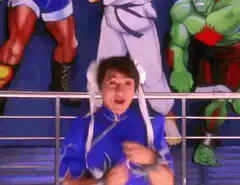 Jackie Chan Chun-Li cosplay