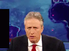 Jon Stewart confused face
