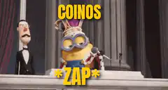 Minion Coinos Zap
