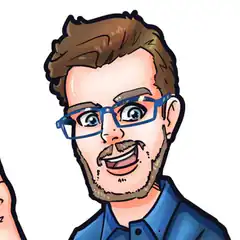 Man with glasses smiling