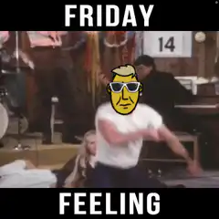 Friday Feeling dancing guy