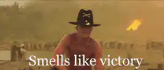 Smells like victory