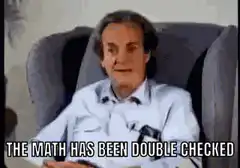 Richard Feynman The Math Has Been Double Checked