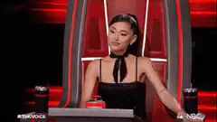 Ariana Grande The Voice chair turn