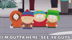 Cartman leaves South Park