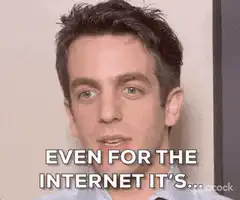 B.J. Novan Even For The Internet It's Pretty Shocking