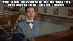 When the frail degens step on the rake