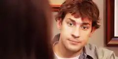 John Krasinski making a funny face
