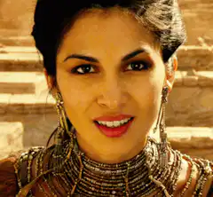 Bail Organa's wife smiling and winking
