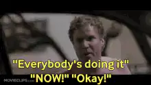 Dude doing it now okay