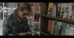 Blade Runner Deckard reads magazine