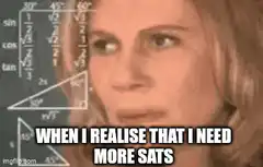 Woman Realizes She Needs More SATs