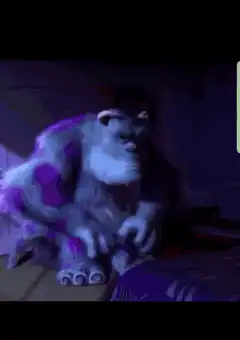 Sulley looking surprised