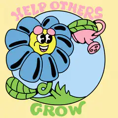 Help Others Grow Flower Animation