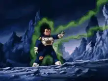 Vegeta defeated by Dabura