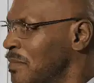 Terry Crews head turn and smile