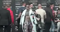 Conor McGregor flexes on the red carpet