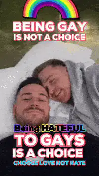 Being gay is not a choice