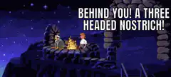 Behind you! A three headed nostrich!
