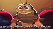 Bee Movie Guy ladybug GIRL