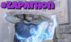 Zapathon lightning cosplay