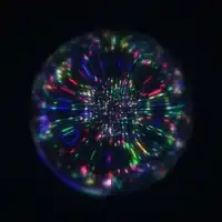 Colorful Soap Bubble Shimmering