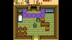 Link exits house and breaks ice