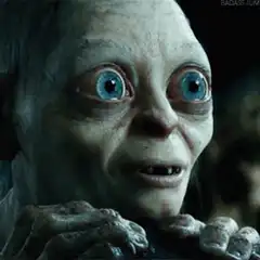 Gollum excited then disappointed