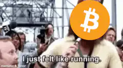Bitcoin just felt like running