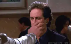 Jerry Seinfeld gets punched in the nose
