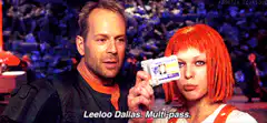 Leeloo Dallas Multi-pass ID card