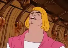 He-Man laughing