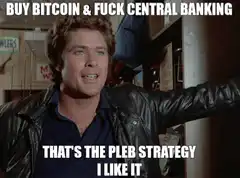 That's the pleb strategy I like it