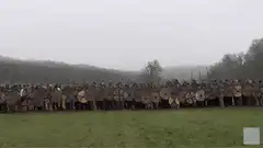 Vikings hold the line