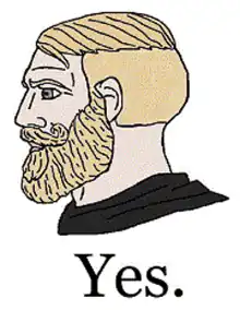 Bearded Man Says Yes