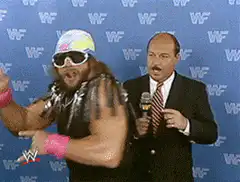 Macho Man Randy Savage and Jesse Ventura interview