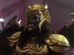 Goldar laughing maniacally